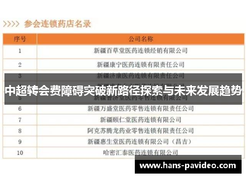 中超转会费障碍突破新路径探索与未来发展趋势